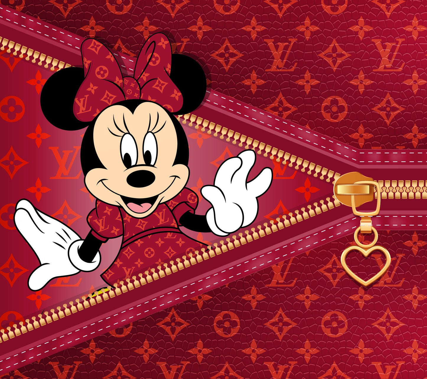 20 Oz Skinny Tumblers LV Minnie design 47 image to choice from