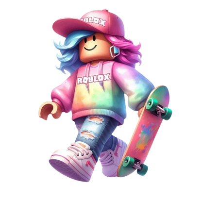 Iron On DTF Transfers For T-Shirt Clothes about 20cm 8 to choice from Roblox 1