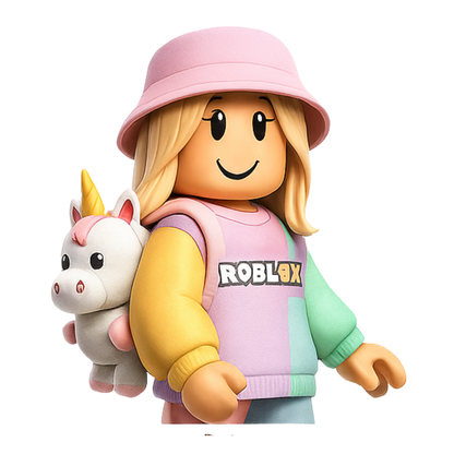 Iron On DTF Transfers For T-Shirt Clothes about 20cm 8 to choice from Roblox 1