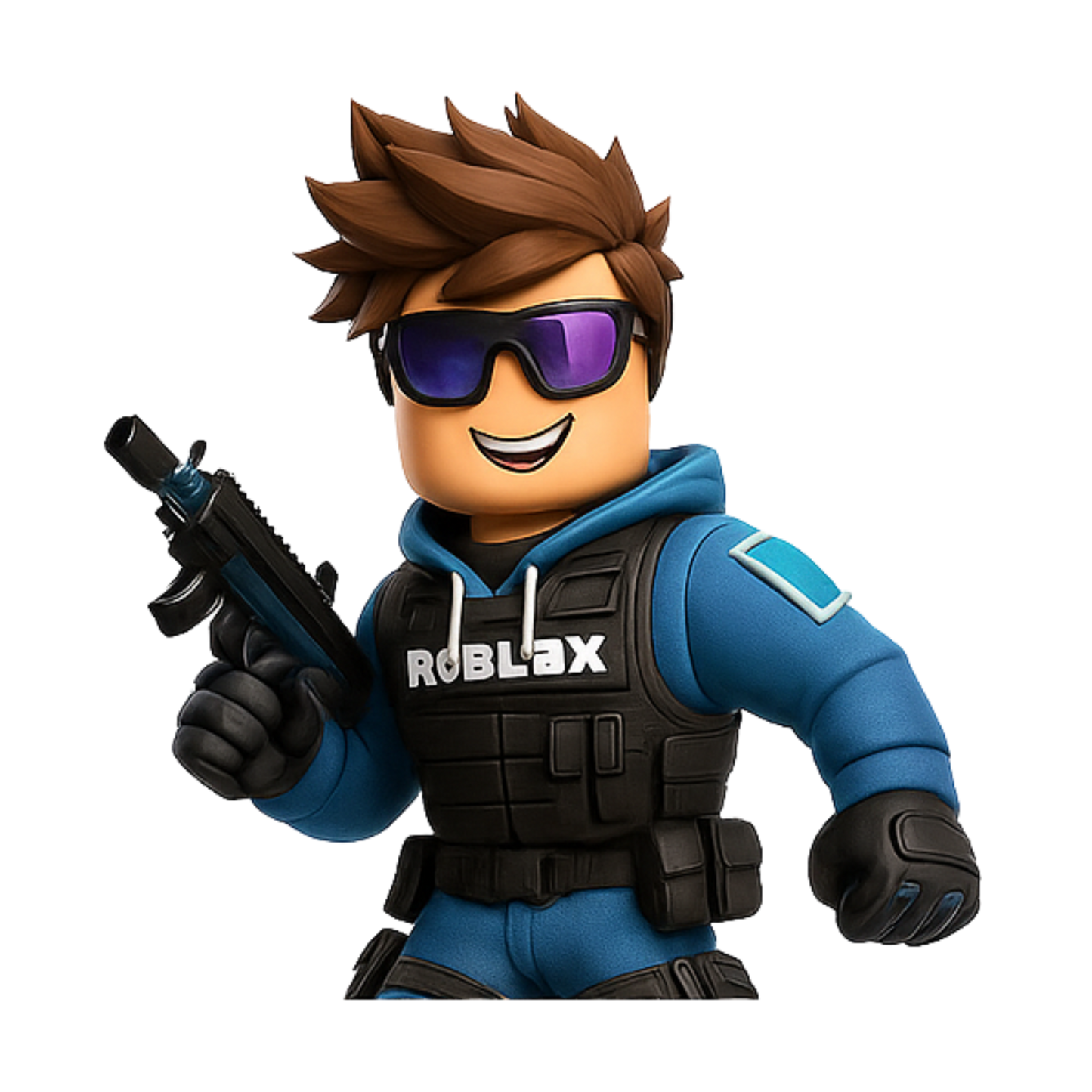 Iron On DTF Transfers For T-Shirt Clothes about 20cm 8 to choice from Roblox 1