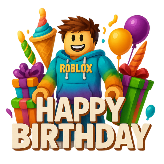 Iron On DTF Transfers For T-Shirt Clothes about 20cm 8 to choice from Roblox 3