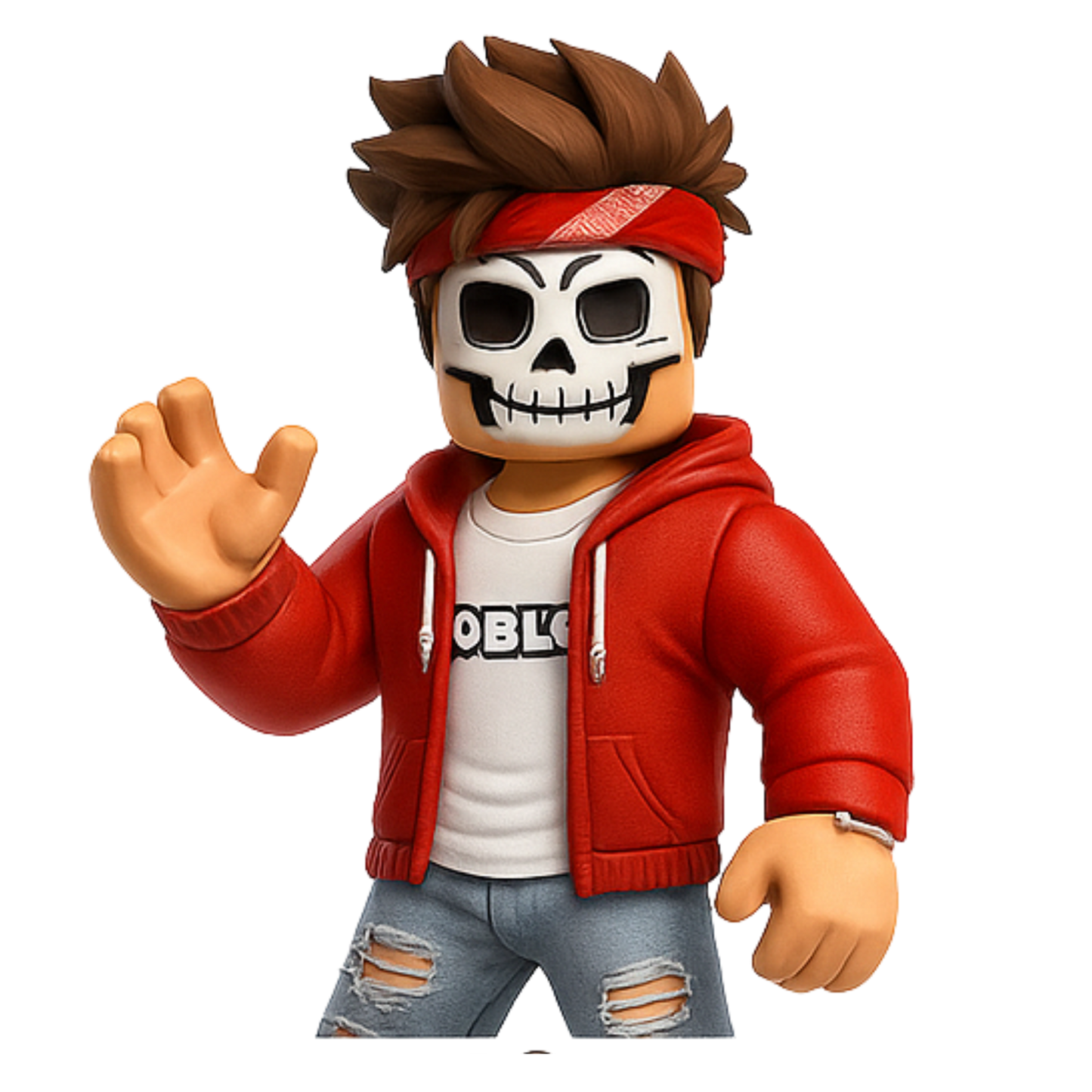 Iron On DTF Transfers For T-Shirt Clothes about 20cm 8 to choice from Roblox 3