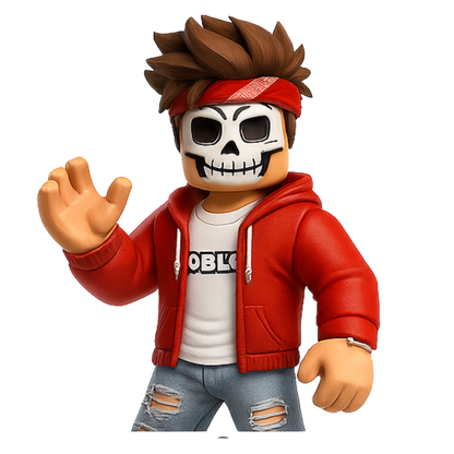 Iron On DTF Transfers For T-Shirt Clothes about 20cm 8 to choice from Roblox 3