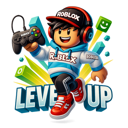 Iron On DTF Transfers For T-Shirt Clothes about 20cm 8 to choice from Roblox 2