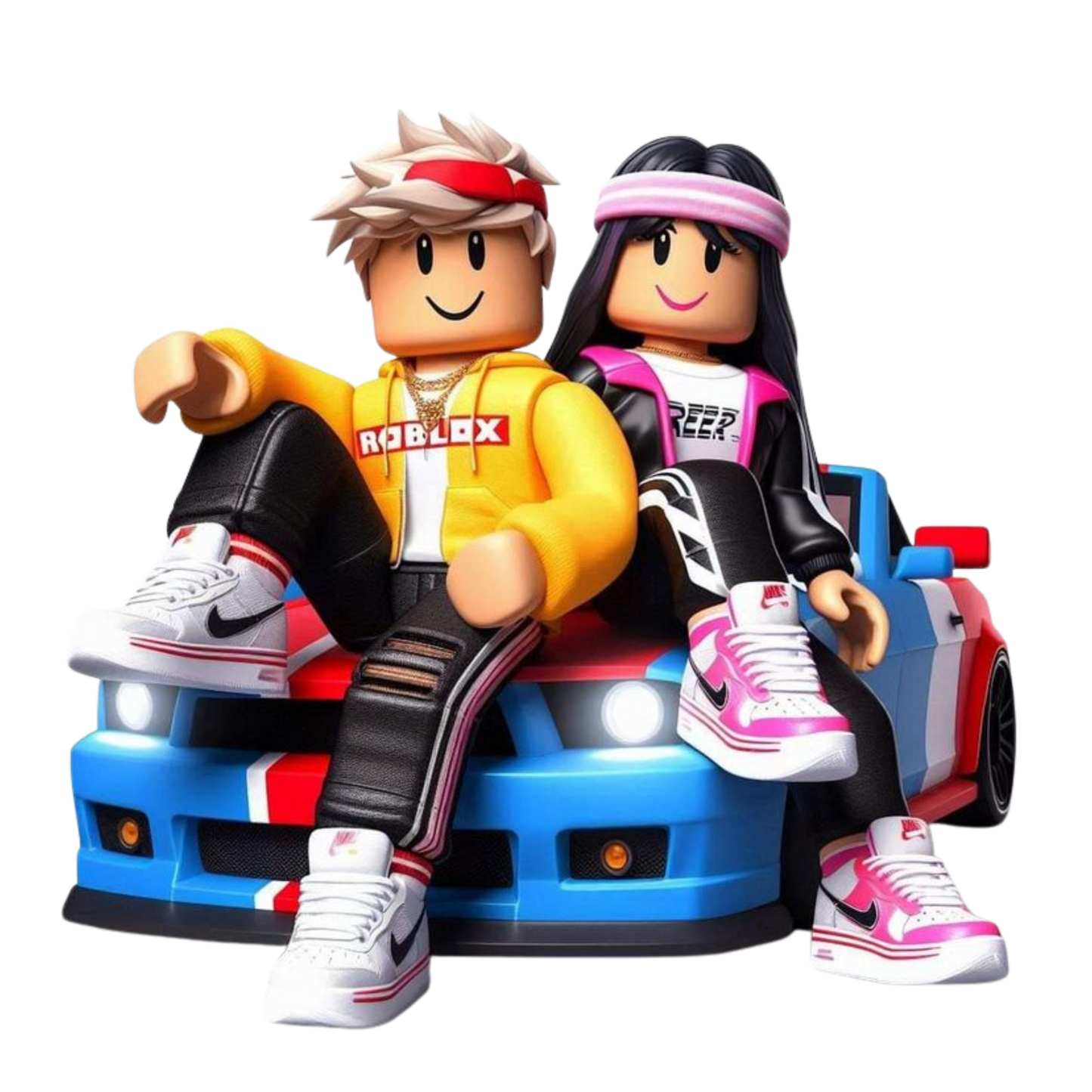 Iron On DTF Transfers For T-Shirt Clothes about 20cm 8 to choice from Roblox 3