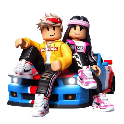 Iron On DTF Transfers For T-Shirt Clothes about 20cm 8 to choice from Roblox 3