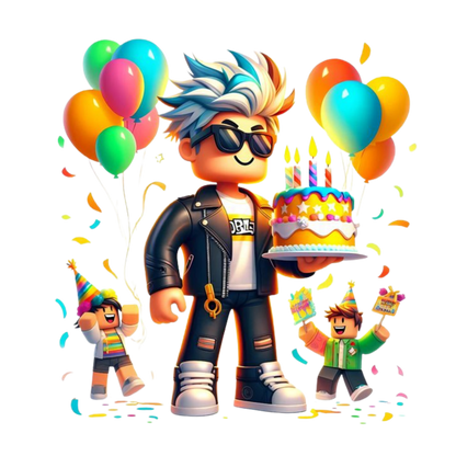 Iron On DTF Transfers For T-Shirt Clothes about 20cm 8 to choice from Roblox 4