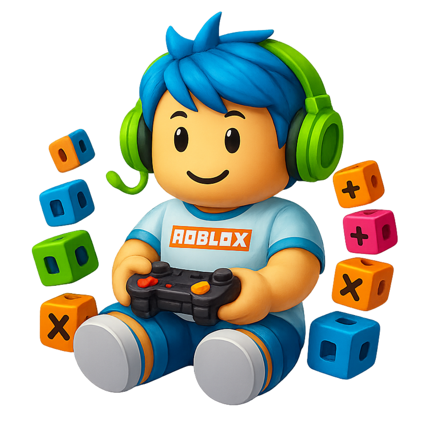 Iron On DTF Transfers For T-Shirt Clothes about 20cm 8 to choice from Roblox 4