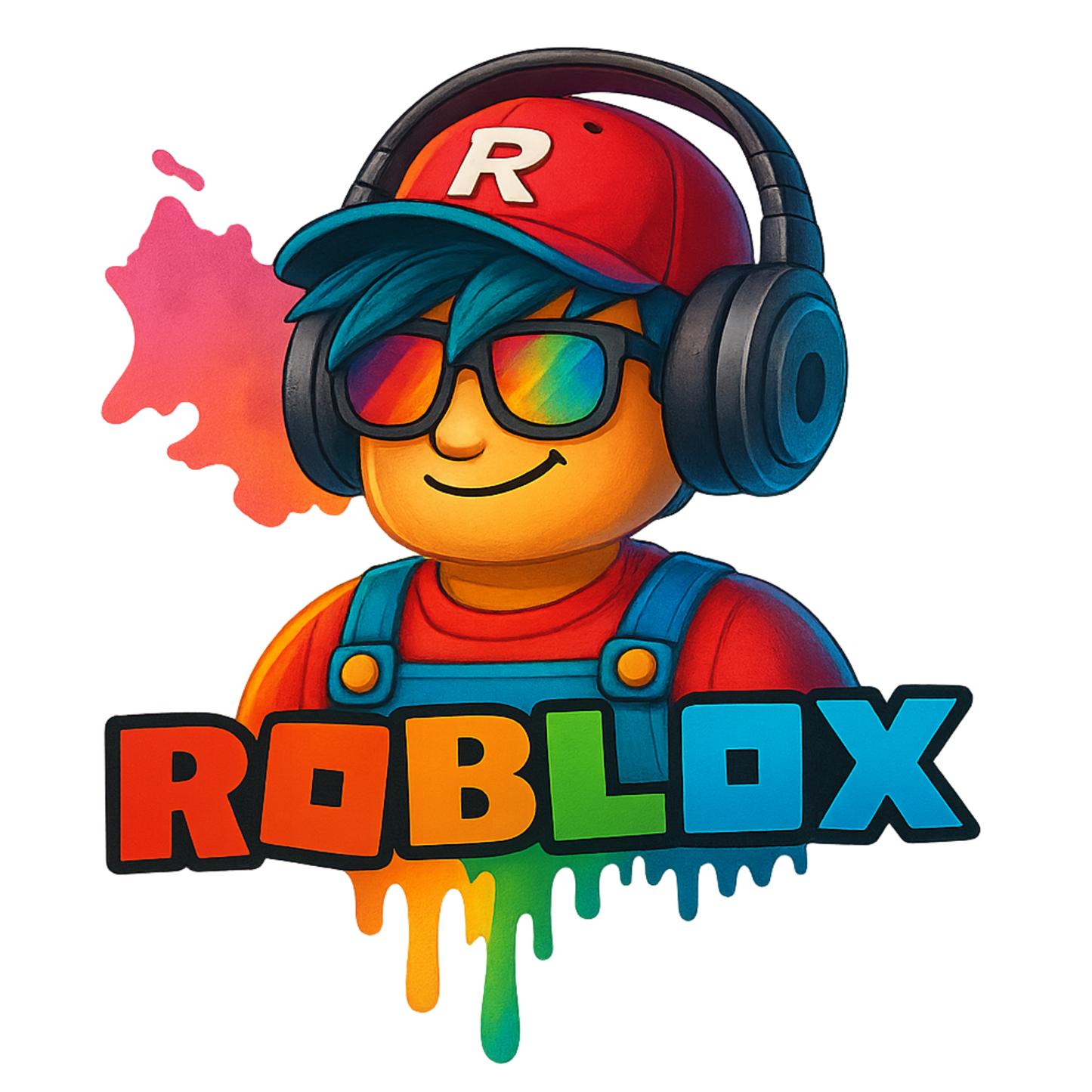 Iron On DTF Transfers For T-Shirt Clothes about 20cm 8 to choice from Roblox 4