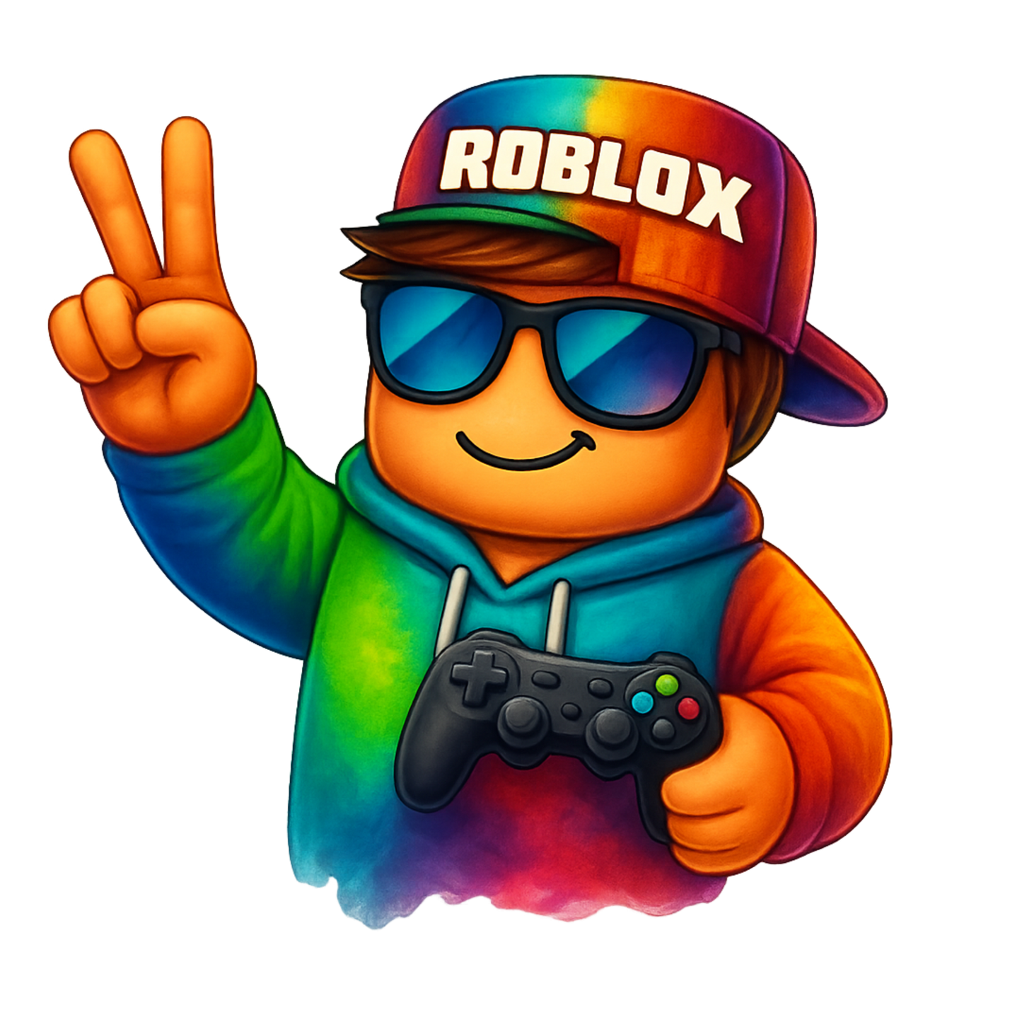 Iron On DTF Transfers For T-Shirt Clothes about 20cm 8 to choice from Roblox 4