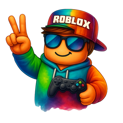 Iron On DTF Transfers For T-Shirt Clothes about 20cm 8 to choice from Roblox 4