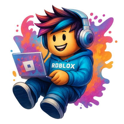 Iron On DTF Transfers For T-Shirt Clothes about 20cm 8 to choice from Roblox 5