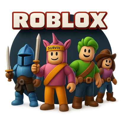 Iron On DTF Transfers For T-Shirt Clothes about 20cm 8 to choice from Roblox 5