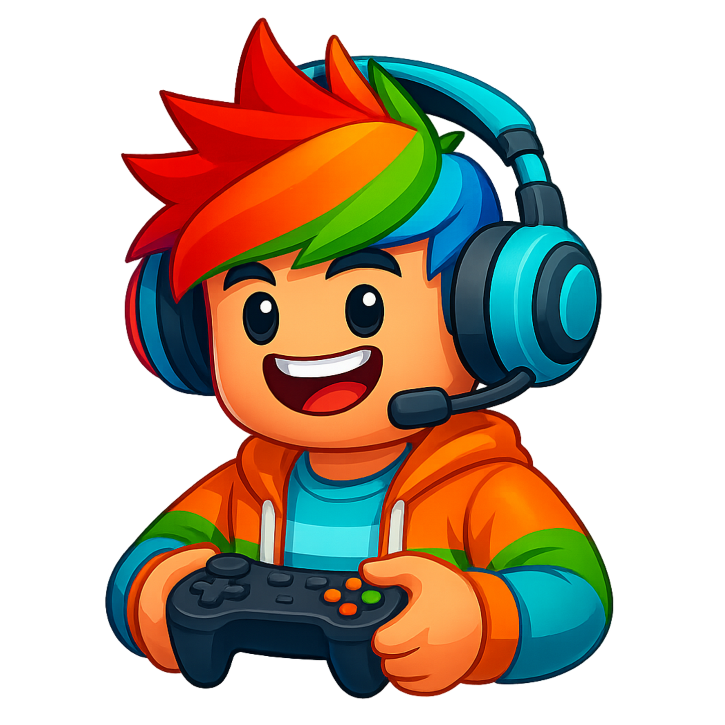 Iron On DTF Transfers For T-Shirt Clothes about 20cm 8 to choice from Roblox 5