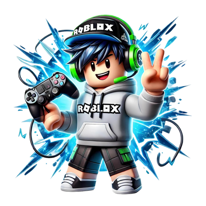 Iron On DTF Transfers For T-Shirt Clothes about 20cm 8 to choice from Roblox 2