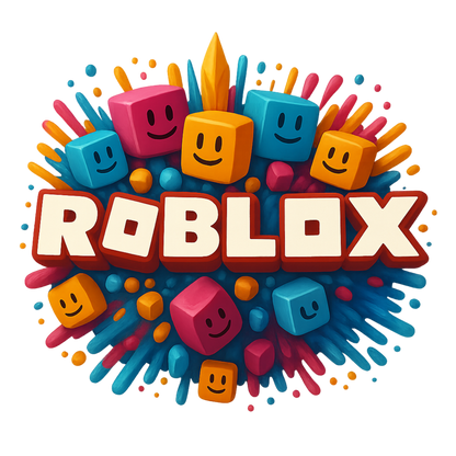 Iron On DTF Transfers For T-Shirt Clothes about 20cm 8 to choice from Roblox 6