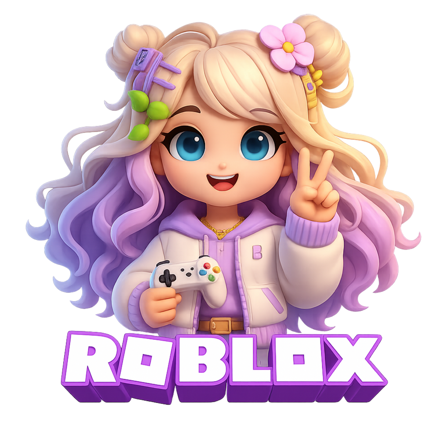 Iron On DTF Transfers For T-Shirt Clothes about 20cm 8 to choice from Roblox 7