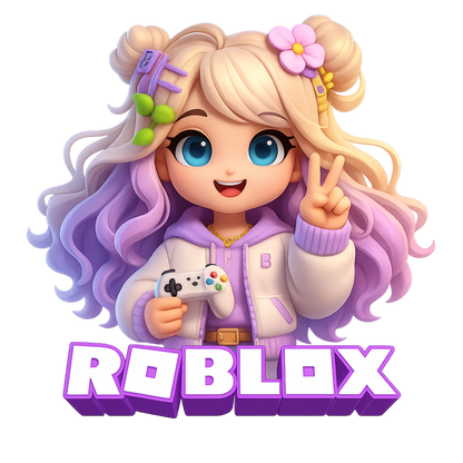 Iron On DTF Transfers For T-Shirt Clothes about 20cm 8 to choice from Roblox 7