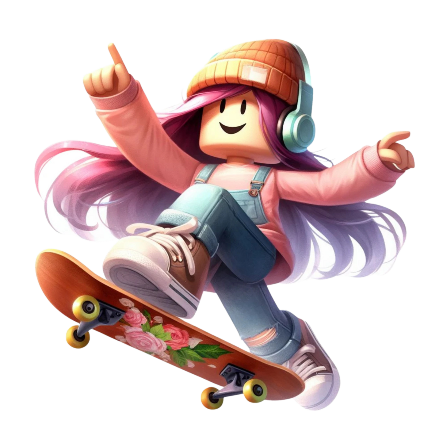 Iron On DTF Transfers For T-Shirt Clothes about 20cm 8 to choice from Roblox 2