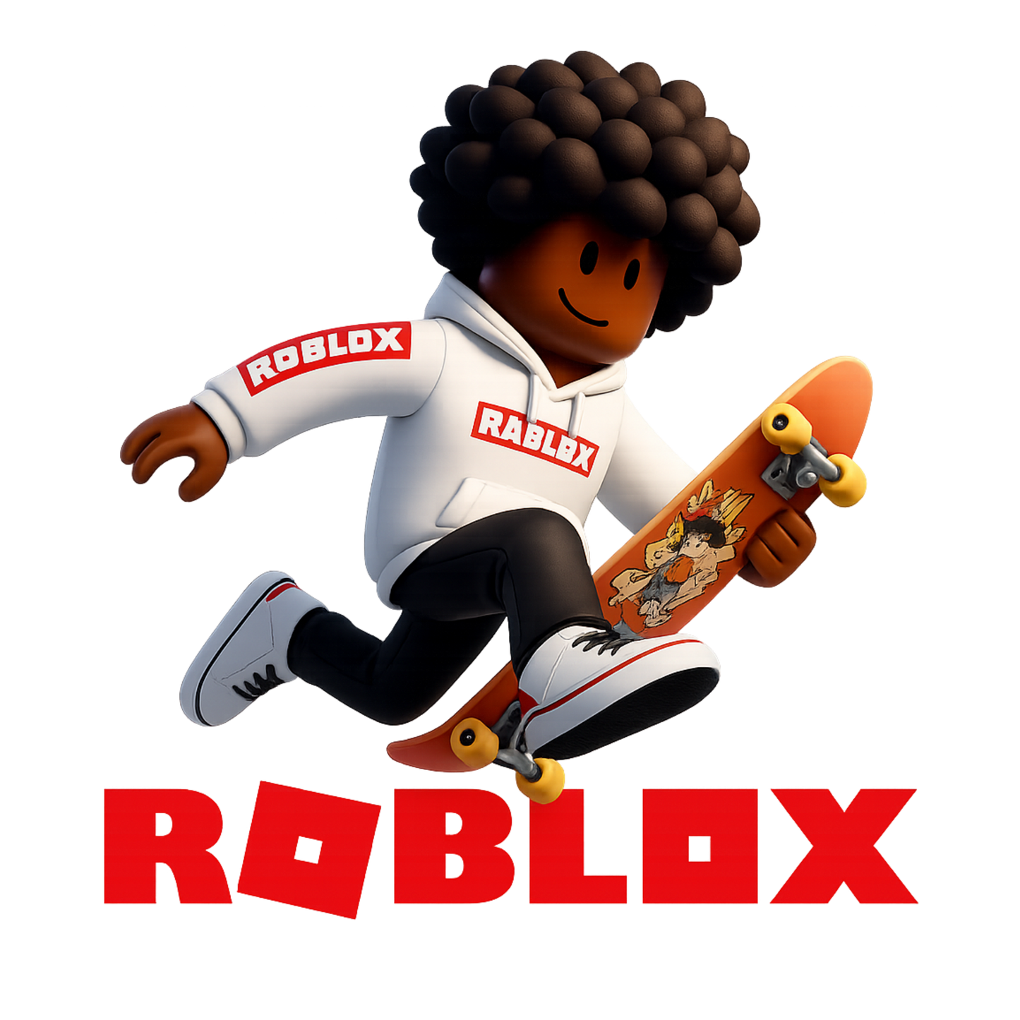 Iron On DTF Transfers For T-Shirt Clothes about 20cm 8 to choice from Roblox 7