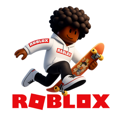 Iron On DTF Transfers For T-Shirt Clothes about 20cm 8 to choice from Roblox 7