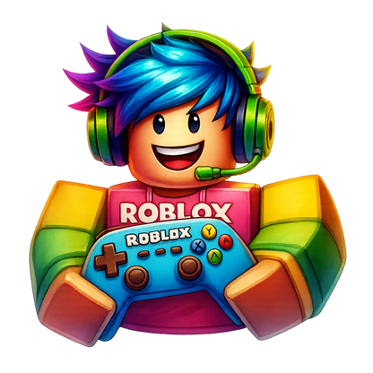 Iron On DTF Transfers For T-Shirt Clothes about 20cm 8 to choice from Roblox 7