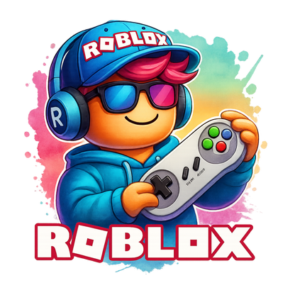 Iron On DTF Transfers For T-Shirt Clothes about 20cm 8 to choice from Roblox 7