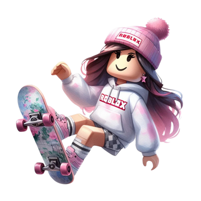 Iron On DTF Transfers For T-Shirt Clothes about 20cm 8 to choice from Roblox 2