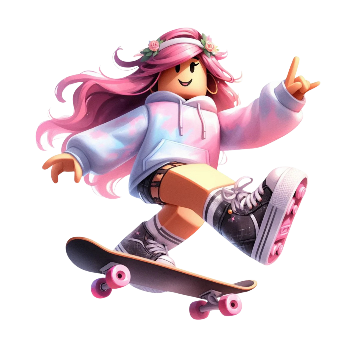 Iron On DTF Transfers For T-Shirt Clothes about 20cm 8 to choice from Roblox 2