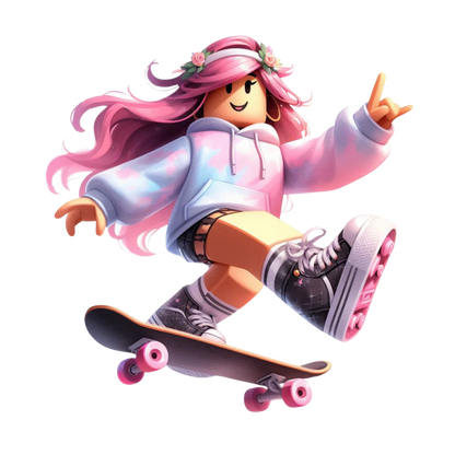 Iron On DTF Transfers For T-Shirt Clothes about 20cm 8 to choice from Roblox 2