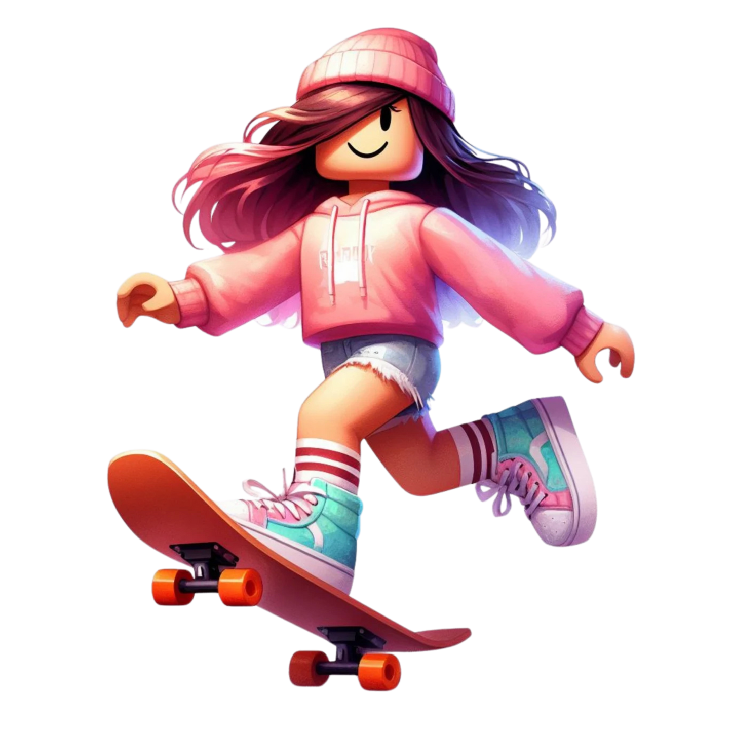 Iron On DTF Transfers For T-Shirt Clothes about 20cm 8 to choice from Roblox 1