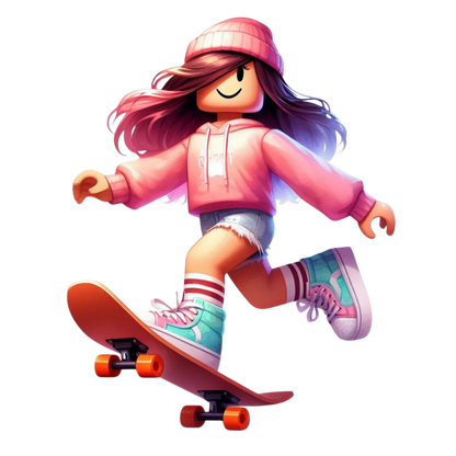 Iron On DTF Transfers For T-Shirt Clothes about 20cm 8 to choice from Roblox 1