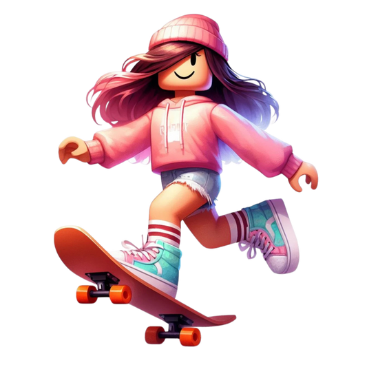 Iron On DTF Transfers For T-Shirt Clothes about 20cm 8 to choice from Roblox 1