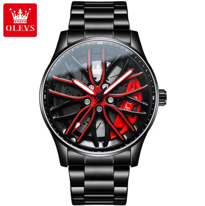 Men Watches Luxury OLEVS 9937OEM Red