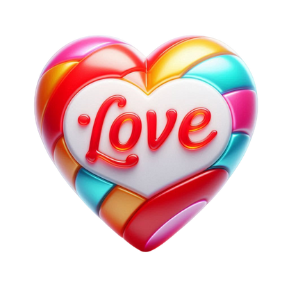 Iron On DTF Transfers For T-Shirt Clothes about 22cm 10 to choice from Valentines