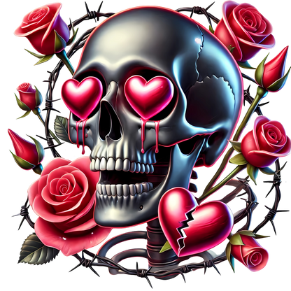 Iron On DTF Transfers For T-Shirt Clothes about 22cm 10 to choice from Valentines
