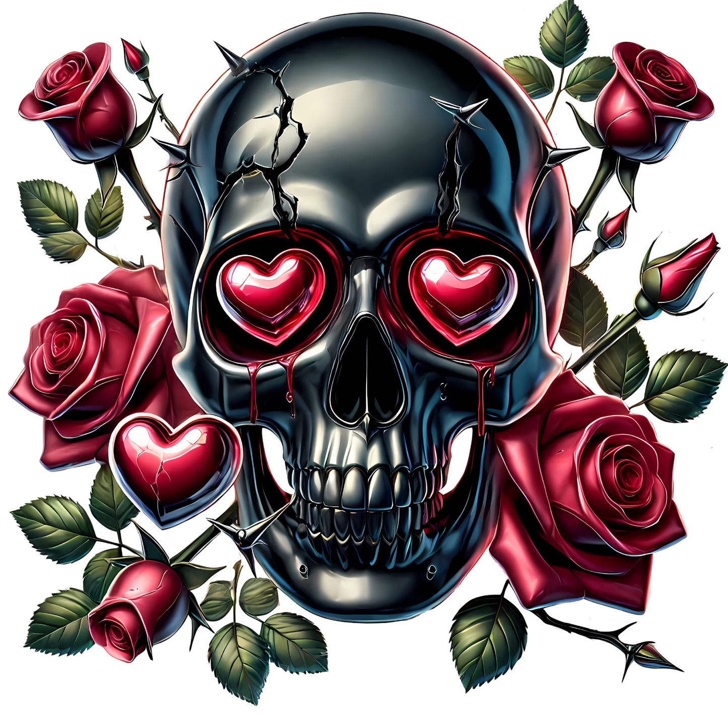 Iron On DTF Transfers For T-Shirt Clothes about 22cm 10 to choice from Valentines