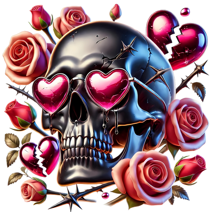 Iron On DTF Transfers For T-Shirt Clothes about 22cm 10 to choice from Valentines