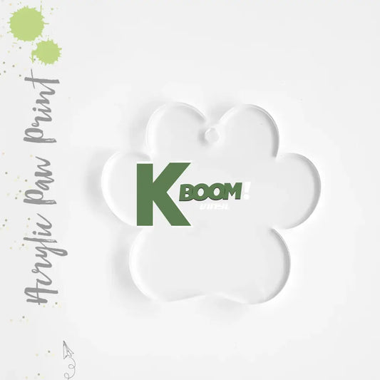 ACRYLIC PAW PRINT Blanks