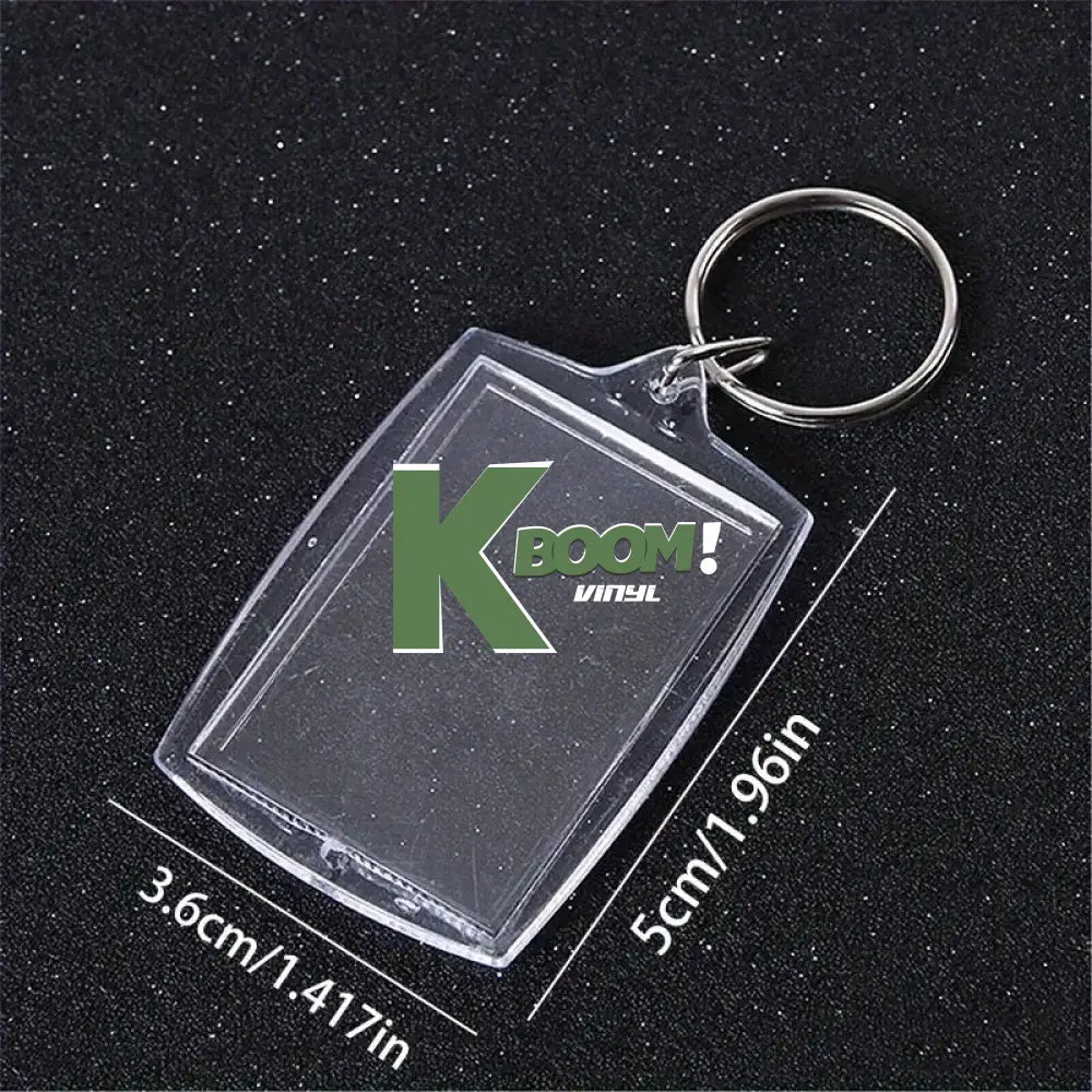 Acrylic Photo Frame Keyring