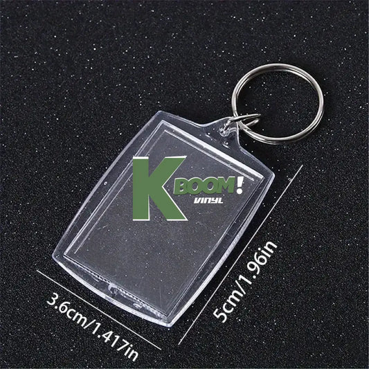 Acrylic Photo Frame Keyring