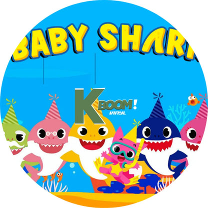 Car Coaster 6 per page Baby Shark 1 design 18 images to choice from 10
