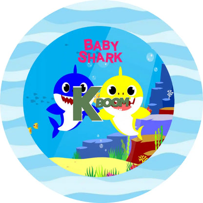 Car Coaster 6 per page Baby Shark 1 design 18 images to choice from 11