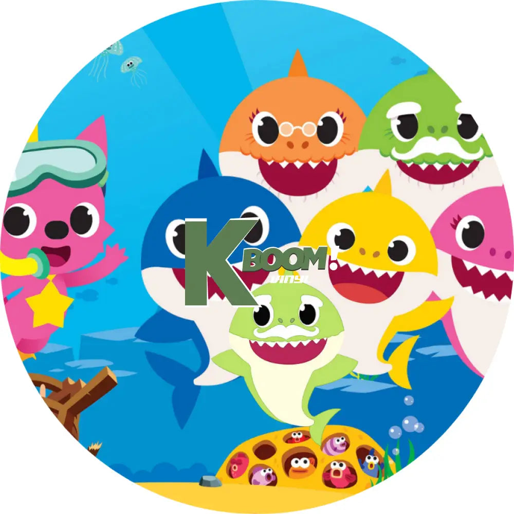 Car Coaster 6 per page Baby Shark 1 design 18 images to choice from 12