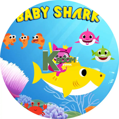 Car Coaster 6 per page Baby Shark 1 design 18 images to choice from 13