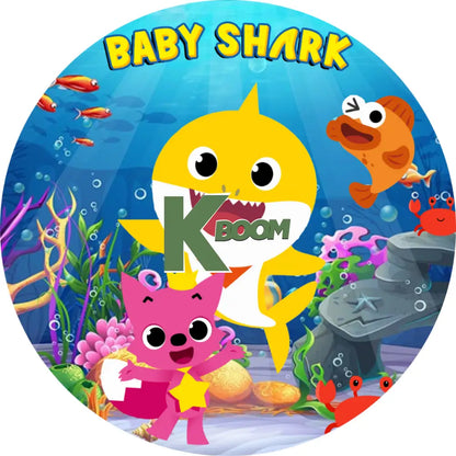 Car Coaster 6 per page Baby Shark 1 design 18 images to choice from 17