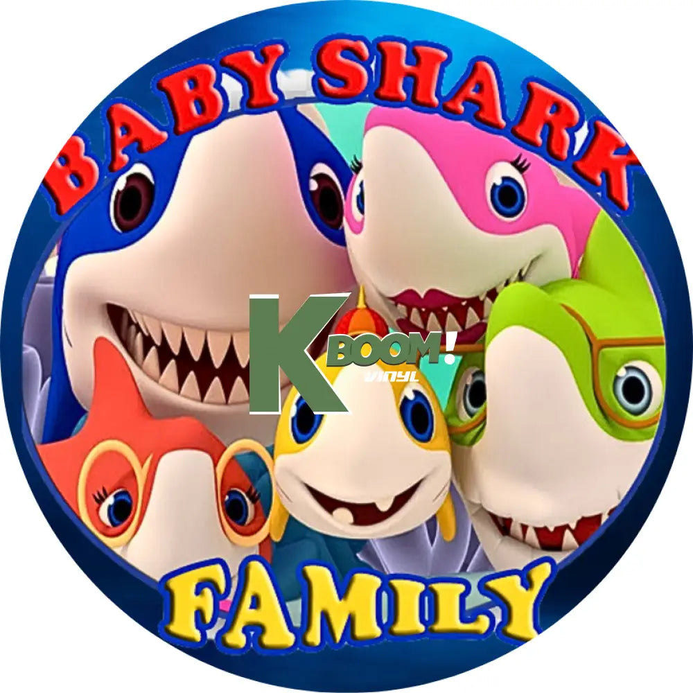 Car Coaster 6 per page Baby Shark 1 design 18 images to choice from 3