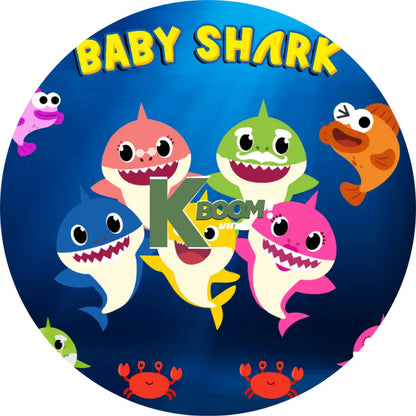 Car Coaster 6 per page Baby Shark 1 design 18 images to choice from 1