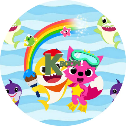 Car Coaster 6 per page Baby Shark 1 design 18 images to choice from 9