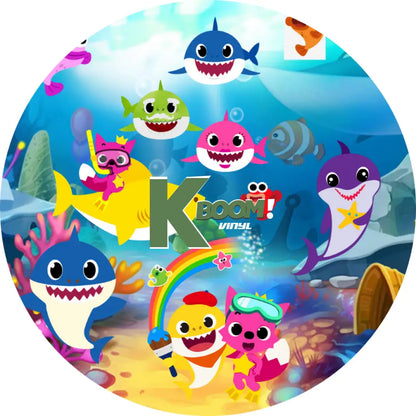 Car Coaster 6 per page Baby Shark 2 design 18 images to choice from 1